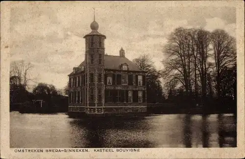 Ak Breda Nordbrabant Niederlande, Kasteel Bouvigne