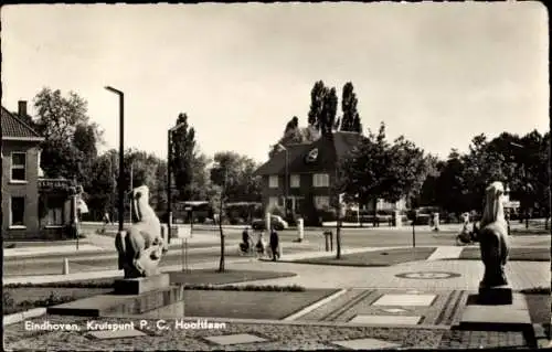 Ak Eindhoven Nordbrabant Niederlande, Kruispunt P. C. Hooftlaan