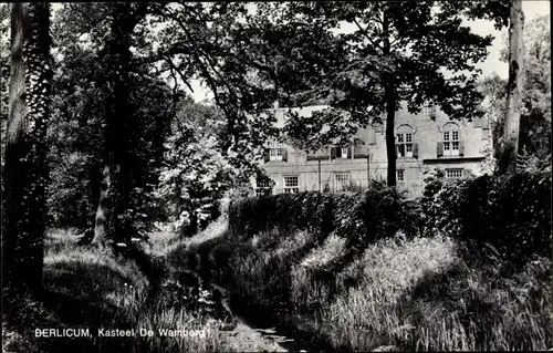 Ak Berlicum Nordbrabant Niederlande, Kasteel De Wamberg