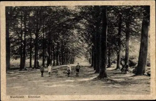 Ak Ginneken Breda Nordbrabant Niederlande, Mastbosch