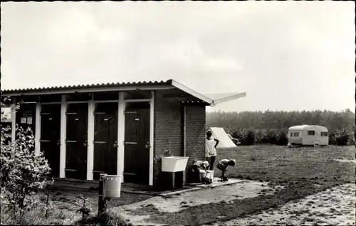 Ak Alphen Chaam Nordbrabant Niederlande, Camping en Caravanterrein Buitenlust