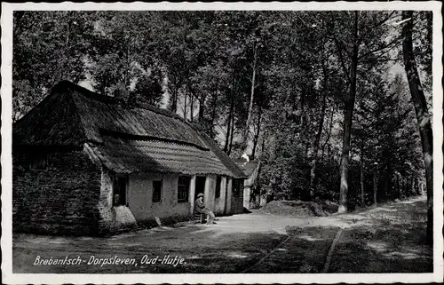 Ak Nordbrabant Niederlande, Brabantsch-Dorpsleven, Oud-Hutje