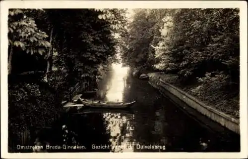 Ak Breda Nordbrabant Niederlande, Duivelsbrug