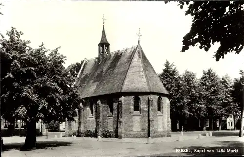 Ak Eersel Nordbrabant, Kapel van 1464 Markt