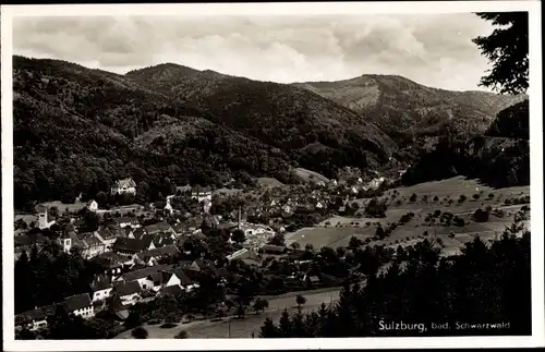 Ak Sulzburg im Markgräflerland Baden Schwarzwald, Panorama