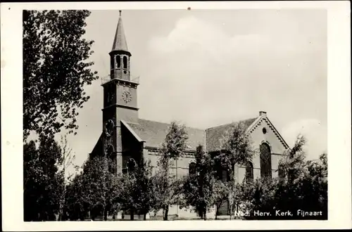 Ak Fijnaart Moerdijk Nordbrabant Niederlande, Ned. Herv. Kerk