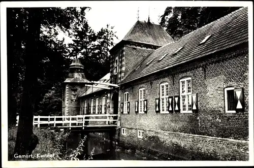 Ak Gemert Bakel Nordbrabant Niederlande, Kasteel