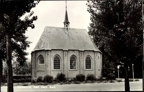 Ak Bergeijk Nordbrabant, Ned. Herv. Kerk