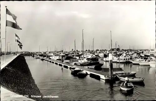 Ak Made Drimmelen Nordbrabant Niederlande, Nieuwe Jachthaven