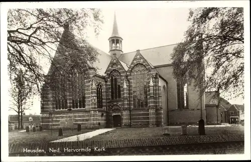 Ak Heusden Nordbrabant, Ned. Hervormde Kerk