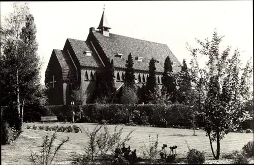 Ak Budel Schoot Nordbrabant Niederlande, R. K. Kerk