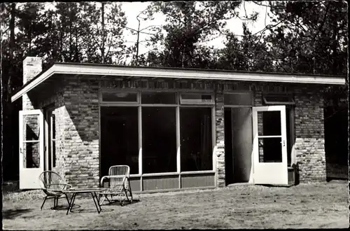 Ak Luykgestel Nordbrabant, Kampeerterrein De Zwarte Bergen, Bungalow