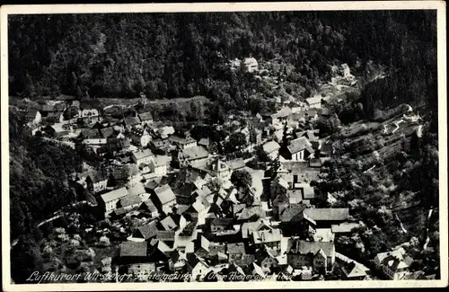 Ak Wirsberg im Fichtelgebirge, Panorama, Luftbild