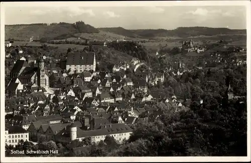 Ak Schwäbisch Hall in Württemberg, Panorama