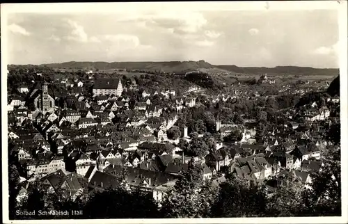 Ak Schwäbisch Hall in Württemberg, Panorama