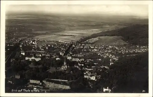 Ak Thale im Harz, Panorama