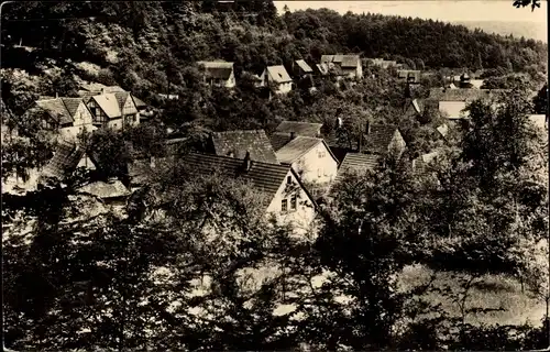Ak Morungen Sangerhausen Südharz, Panorama