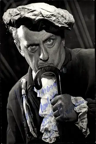 Foto Schauspieler? Fritz Reimund, Portrait, Autogramm