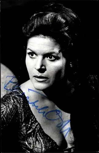 Foto Schauspielerin Elisabeth Orth, Portrait, Autogramm