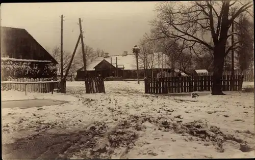 Foto Ak Lipnica Bosnien Herzegowina, Ortspartie, Winter