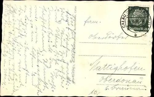 Ak Calau in Brandenburg, Kreishaus