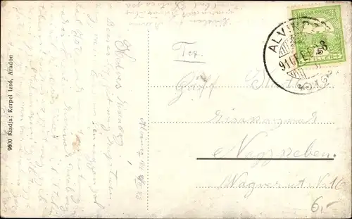 Ak Arad Rumänien, Andrassy ter