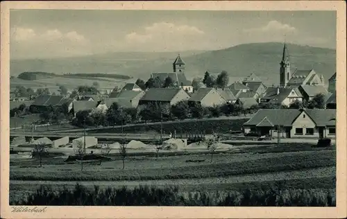 Ak Weilerbach in der Pfalz, Panorama
