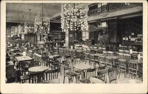 Ak Berlin Kreuzberg, Cabarett Café Oranien Palast, Oranienstraße 40, Innenansicht