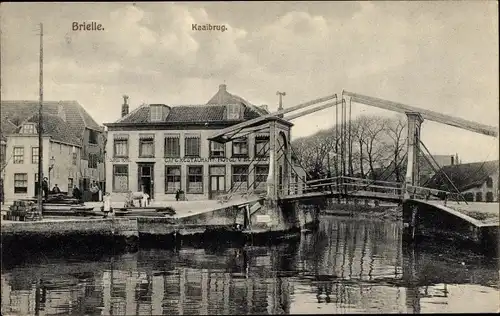 Ak Brielle Südholland, Kaaibrug