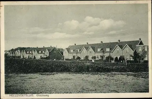 Ak Hellevoetsluis Südholland, Glacisweg