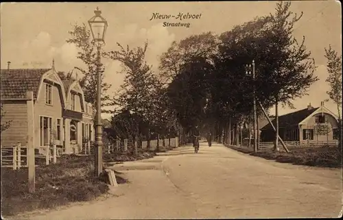 Ak Nieuw Helvoet Hellevoetsluis Südholland, Straatweg