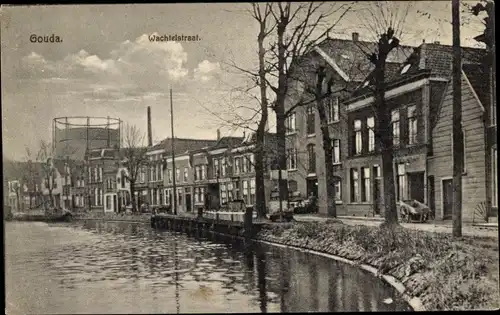 Ak Gouda Südholland Niederlande, Wachtelstraat