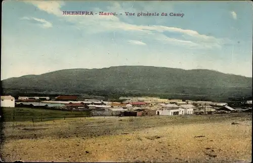 Ak Khénifra Marokko, Vue generale du Camp