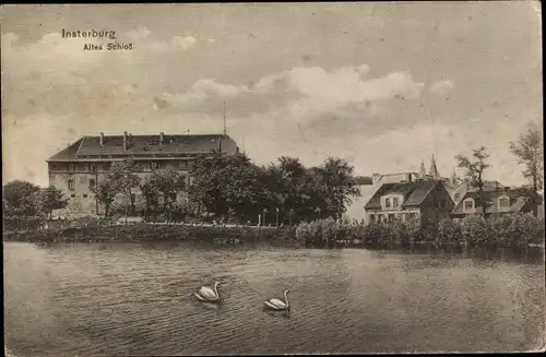 Ak Tschernjachowsk Insterburg Ostpreußen, Altes Schloss