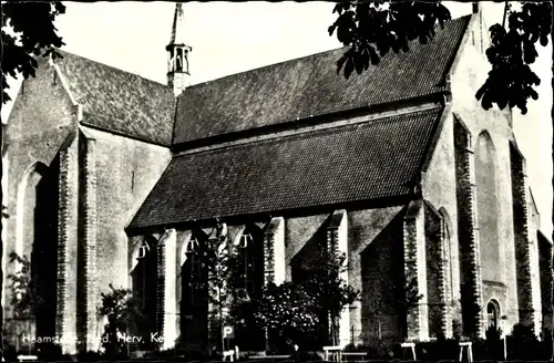 Ak Haamstede Zeeland Niederlande, Ned. Herv. Kerk