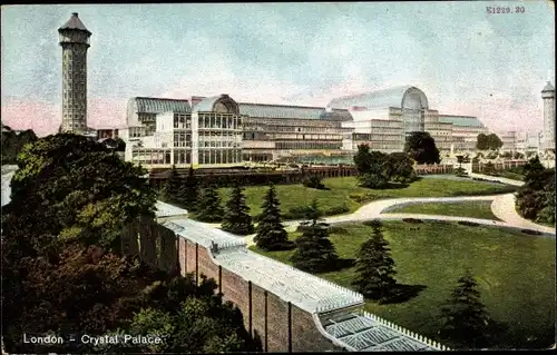 Ak London City England, Crystal Palace
