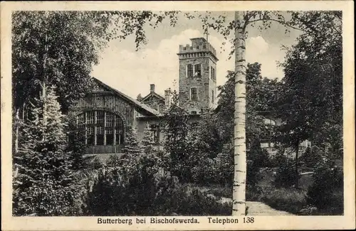 Ak Butterberg Bischofswerda in Sachsen, Aussichtsturm