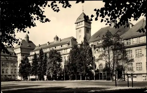 Ak Bischofswerda in Sachsen, Goetheschule