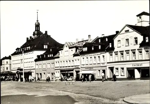 Ak Ehrenfriedersdorf im Erzgebirge, Karl Marx Platz