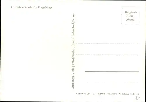 Ak Ehrenfriedersdorf im Erzgebirge, Panorama