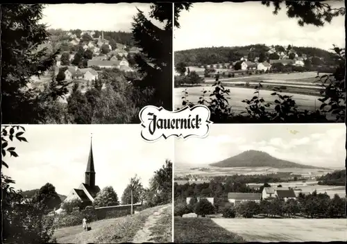 Ak Jauernick Buschbach Markersdorf Oberlausitz, Ortsansichten, 1000 Jahre Jauernick