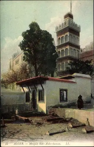 Ak Algier Alger Algerien, Mosquee Sidi-Abderrbaman