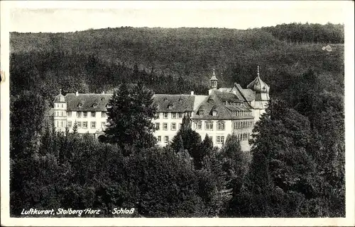Ak Stolberg im Harz, Das Schloss