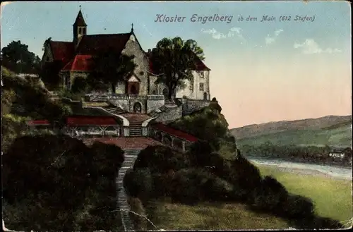 Ak Großheubach am Main, Kloster Engelberg