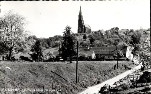 Ak Vijlen Limburg Niederlande, Kerk