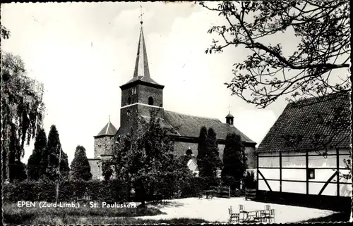 Ak Epen Limburg Niederlande, St. Pauluskerk