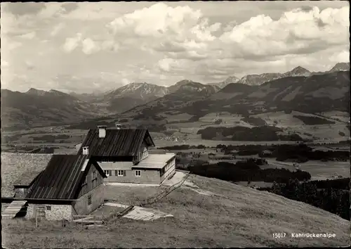 Ak Ofterschwang im Allgäu, Kahlrückenalpe, Bergheim im Hörnergebiet