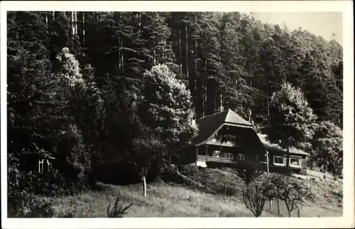 Ak Bad Wildbad im Schwarzwald, Blockhaus Hermine