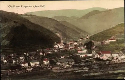 Ak Oppenau Renchtal Schwarzwald, Panorama