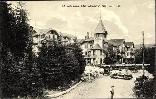 Ak Bühlertal im Schwarzwald, Kurhaus Hundseck